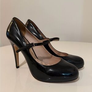 Miu Miu Black Patent Leather Heels